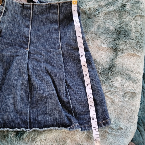 Check it...Y2k Vintage Denim Micro Mini - Picture 7 of 7